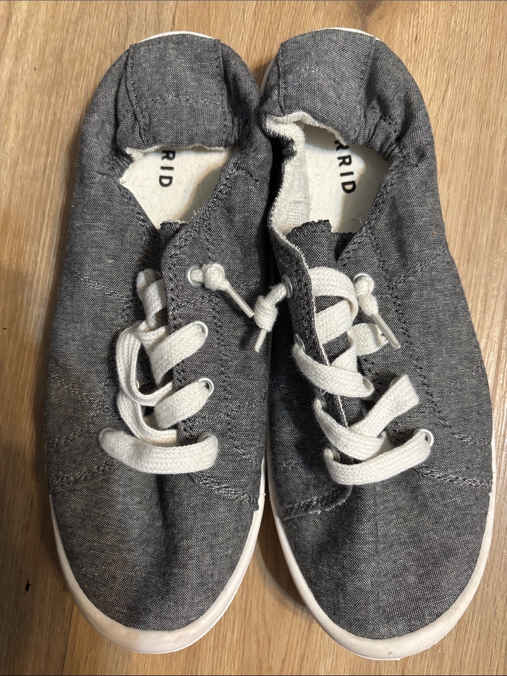 Torrid  Canvas Casual Sneakers with White Laces
